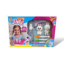 Brinquedo Animais P/ Colorir BBR Toys Meu Pet Colorido R3472