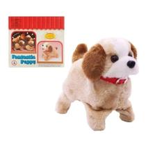 Brinquedo Animal De Plástico E Tecido Cachorro Que Pula
