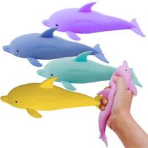 Brinquedo Anti Stress Golfinho de Apertar Relaxante ArtBrink