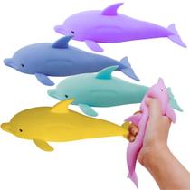 Brinquedo Anti Stress Golfinho de Apertar Relaxante ArtBrink