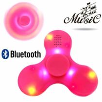 Brinquedo Anti Stress Hand Spinner Musical Bluetooth Com Led Regarregavel