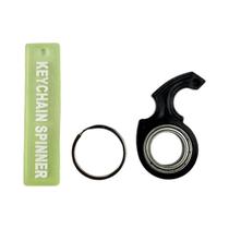 Brinquedo Antiestresse De Metal Para Crianças, Anel Giratório Para Dedos, Chaveiro De Fidget,