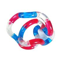 Brinquedo Antiestresse Deformável De Corda Colorida Arco-Íris Para Alívio De Pressão E Nó Brinquedo Antiestresse Deformável De Corda Colorida Arco-Íris Para Alívio De Pressão E Nó
