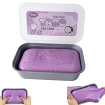 Brinquedo antiestresse Fidget Minnko Box Cake roxo