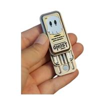 Brinquedo Antiestresse Para Adultos E Crianças Com TDAH, Deslizante De Metal Em Forma De Fantasma,