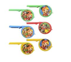 Brinquedo Apito Mickey Aventuras Sobre Rodas C/6 Pçs Brinquedo Apito Mickey Aventuras Sobre Rodas C/6 Pçs