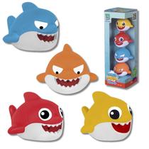 Brinquedo Aqua Marina Tubarão Shark 4 Bonecos