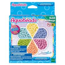 Brinquedo Aquabeads Cores Pasteis Refil Conjunto Beads Epoch