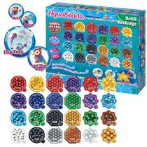 Brinquedo Aquabeads Kit Artesanato Shiny Bead Pack Refil