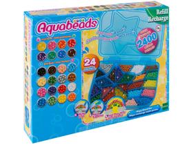 Brinquedo Aquabeads Mega Bead Set Epoch Magia Azul