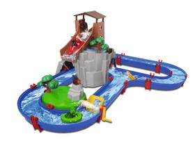 Brinquedo Aquaplay Adventureland - 53 Peças e 2 Estatuetas
