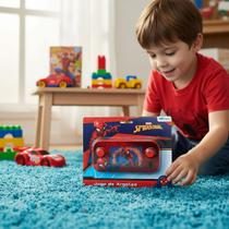 Brinquedo Aquaplay Homem Aranha Marvel Etitoys Original Jogo de Argolas Infantil Portátil