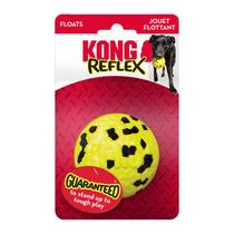 Brinquedo Aquático Bola Kong Reflex Resistente Para Cães - Grande Brinquedo Aquático Bola Kong Reflex Resistente Para Cães - Grande