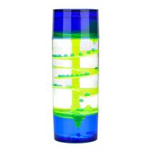 Brinquedo aquático cilíndrico Liquid Motion Bubbler CAILINK, pacote com 1 pacote