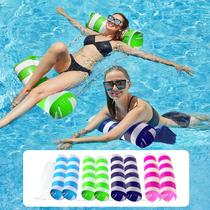 Brinquedo aquático Yodooshi inflável Pool Floats Hammock, pacote com 4 unidades Brinquedo aquático Yodooshi inflável Pool Floats Hammock, pacote com 4 unidades