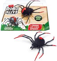 Brinquedo Aranha Com Movimento Robo Alive Brilha No Escuro - Candide 1115 Brinquedo Aranha Com Movimento Robo Alive Brilha No Escuro - Candide 1115