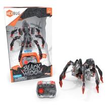 Brinquedo Aranha Viúva Negra Robô Controle Remoto Som Luz