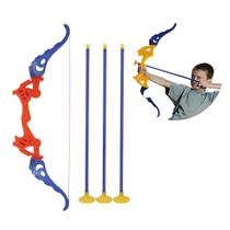 Brinquedo Arco e Flecha Infantil 3 Flechas Colorido Esporte Ar Livre - Wellmix