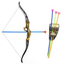 Brinquedo Arco e Flecha Tiro ao alvo com Dardos com Ventosa - Cim Toys