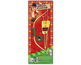 Brinquedo Arco-Flecha Infantil Pequeno Arqueiro - Pica-pau