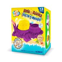 Brinquedo Areia Mágica Volta Ao Mundo Coliseu 400g Art Kids Brinquedo Areia Mágica Volta Ao Mundo Coliseu 400g Art Kids