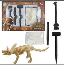 Brinquedo Arqueologia Dinossauros Escavação 4 Peças Sortidos