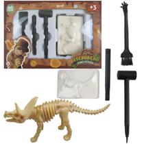 Brinquedo Arqueologia Dinossauros Sortidos Escavação Descobrindo Fósseis - Ark Toys