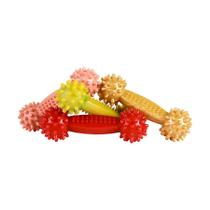 Brinquedo Art Injet Halteres Anti-Tártaro com Cravos para Cães - Cores Sortidas - Pequeno