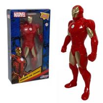 Brinquedo Articulado Homem de Ferro 22CM Infantil Marvel Vingadores