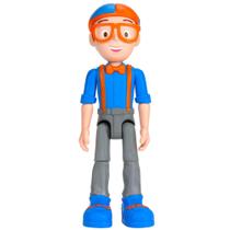 Brinquedo articulado Talking Figure Blippi com 8 sons de 23 cm