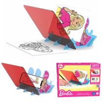 Brinquedo Arts Kit Barbie Jogo De Desenhar Para Meninas - Elka Brinquedos