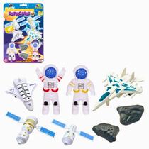 Brinquedo Astronauta Exploraores Espaciais 8 Pc