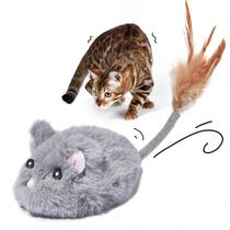 Brinquedo automático para gatos Pawthquake Moving Cat Toy para gatos domésticos