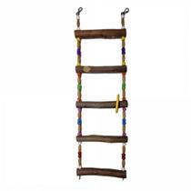 Brinquedo Aves / Pássaros Escada 5 Degraus Rústica Brinquedo Aves / Pássaros Escada 5 Degraus Rústica