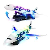 Brinquedo Avião Air Luzes LED, Sons de Avião e Ação de Movimento Brinquedo Avião Air Luzes LED, Sons de Avião e Ação de Movimento