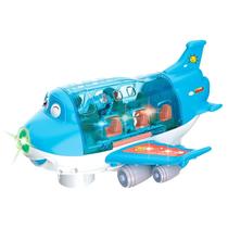 Brinquedo Avião Bate E Volta ul Com Luz E Som - Zoop Toys