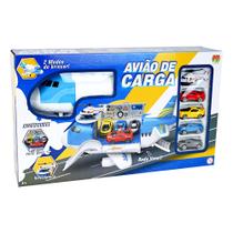 Brinquedo Avião de Carga 2 em 1 - DM Toys