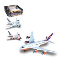 Brinquedo Avião Grande Aerobus Airlines BM 785 Na Caixa