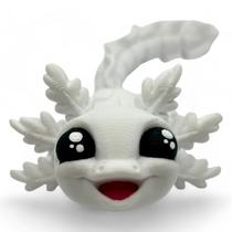 Brinquedo BABY AXOLOTE Articulado Axolotl Fidget Toy Sensorial Anti Stress e de Alívio Ansiedade