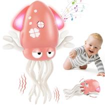 Brinquedo Baby Dancing Octopus AOTIBO para 12 a 18 meses com luz e música Brinquedo Baby Dancing Octopus AOTIBO para 12 a 18 meses com luz e música