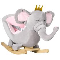 Brinquedo Baby Rocking Horse Qaba Elephant Rocker de 18 a 36 meses Brinquedo Baby Rocking Horse Qaba Elephant Rocker de 18 a 36 meses