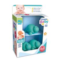 Brinquedo Baby Soft Tartaruga +3 Meses Cometa Brinquedos