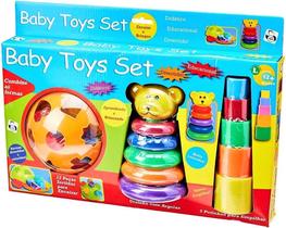 Brinquedo baby toys set educativo didático diversão bebe 580 - Picapau
