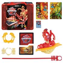 Brinquedo Bakugan Baku-tin com mantídeo de ataque especial, armazenamento de mais de 6 anos