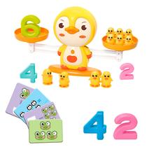 Brinquedo Balança Jogo Didático Com Números Cartas E Animais Equilíbrando Valores Brinquedo Balança Jogo Didático Com Números Cartas E Animais Equilíbrando Valores
