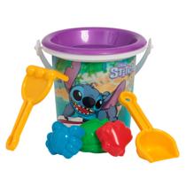 Brinquedo Balde do Stitch tamanho Medio Parque e Praia Brinquedo Balde do Stitch tamanho Medio Parque e Praia