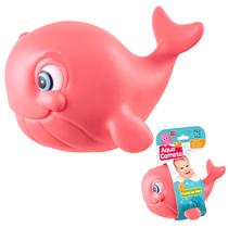 Brinquedo Baleia Bebê Mordedor Massageador Banho 100% Vinil Macio Animais Marinhos Brinquedo Baleia Bebê Mordedor Massageador Banho 100% Vinil Macio Animais Marinhos