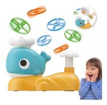 Brinquedo Baleia Lançadora De Discos Com Duas Redes - Zoop toys