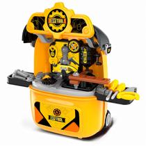 Brinquedo Bancada De Ferramentas Infantil 2 Em 1 Maleta Construções Diy Tool Dm Toys Brinquedo Bancada De Ferramentas Infantil 2 Em 1 Maleta Construções Diy Tool Dm Toys