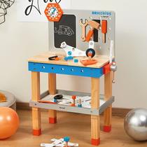 Brinquedo Bancada de Ferramentas Magnéticas Conjunto Pedagógico em Madeira Brinquedo Bancada de Ferramentas Magnéticas Conjunto Pedagógico em Madeira